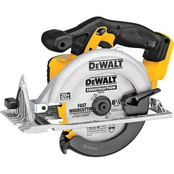20V MAX Circular Saw,6-1/2-Inch Blade,460 MWO Engine,0-50Degree Bevel Capability - Picture 1 of 7